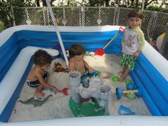 ... guide for Moms) Also, love the idea of using a kiddy pool as a sandbox
