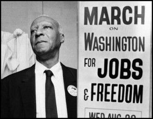 Philip Randolph in 1963. His proposed March on Washington in 1941 ...