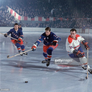 Montreal Canadiens Henri Richard, 1967 NHL Semifinals : News Photo