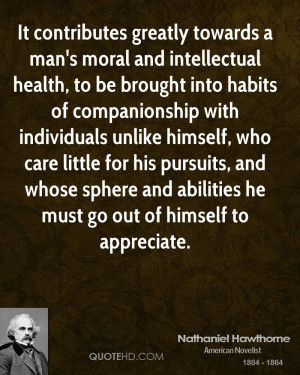 Nathaniel Hawthorne Health Quotes