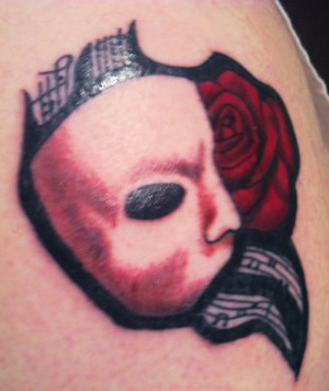 Phantom Of The Opera Tattoo Ideas Phantom of the opera: a medley