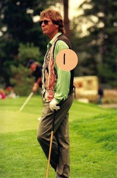 John denver golf golfing 4 - 4x6 color photo set #1a