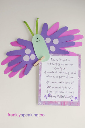 iLoveToCreate: Butterfly Mother's Day Card