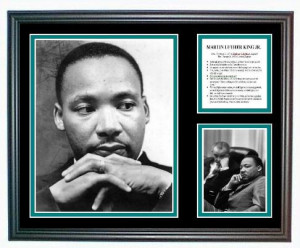 Martin Luther King Jr. photo tribute with quotes