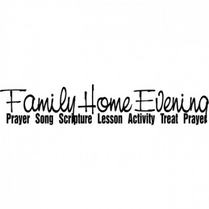 Home / Family, Home, Evening Wall Sticker Quotes Wall Art