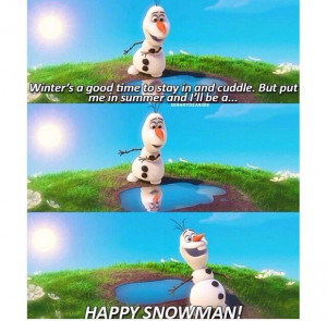 Funny moments of Olaf!