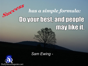 Here are some Quotes about formula for success I’ve collected, I ...
