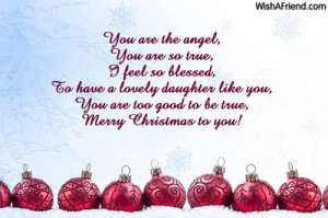 merry christmas to my daughter quotes