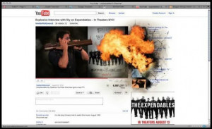 Related Funny Explosive Interview With Sly On Expendables