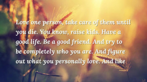 GALLERY: Take Care Quotes