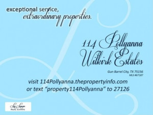 114 Pollyanna Dr , Gun Barrel City, TX 75156