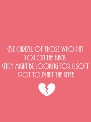 backstabbing friends quotes