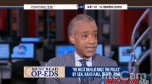Al Sharpton on MSNBC: “Rand Paul Is Right,” Hillary Clinton Better ...