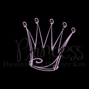 Daughter Of A heavenly King Wall Quotes™ Decal
