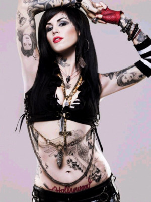 Tattoo Artist Kat Von D (2)