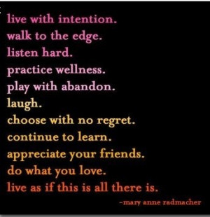 Goals of a good life