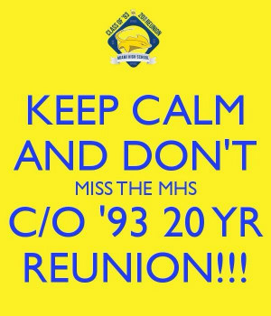 reunion!! Miami Sr. High School Class of 1993 20th Year Reunion 10 ...