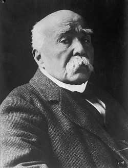 Georges Clemenceau, Prime Minister of France (1917 – 1920).