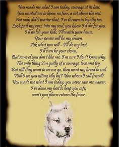 Poems or Thoughts about Pets