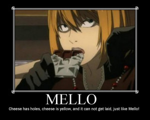 Mello (Death Note, My friend came up with the poem!):