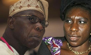 Olusegun Obasanjo and Iyabo Obasanjo