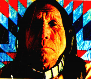 70s, Lakota (Sioux) wichasha wakan or holy man John (Fire) Lame Deer ...