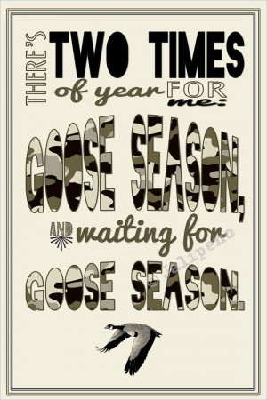 Deer Hunting Season...