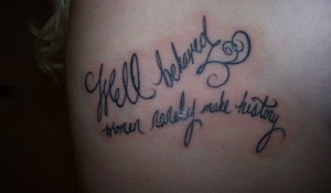 tattoo quotes for women about strength