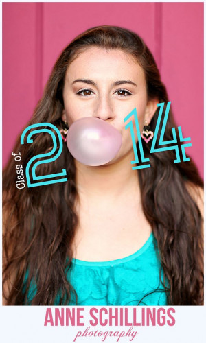 , Napa & Marin counties. High School best pose photography bubble gum ...
