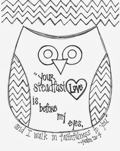 Coloring Pages a Owl Free Download | Coloring pages, Coloring ...