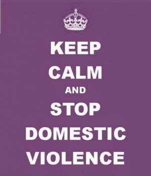 End the silence about domestic violence