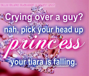 Crying over a guy?!?
