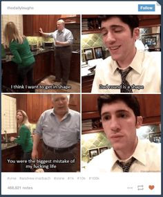 When you realize you can’t joke with dad: | 26 Times Tumblr ...