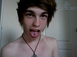 Bridge Piercing For Young Guys
