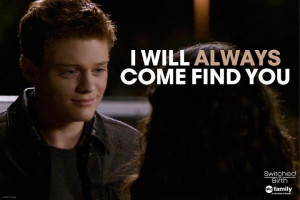 Emmett to Bay - Switched at Birth OMG why did this not happen! :,,(