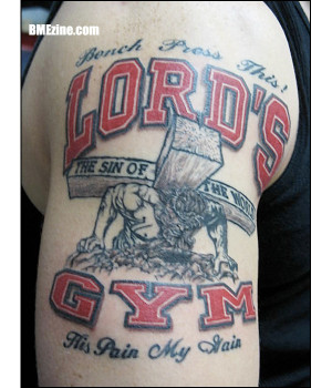 Weight Lifting Quotes Tattoos