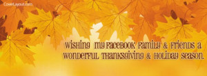 Christian Thanksgiving Facebook Covers
