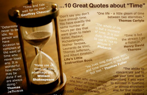 Great Quotes About Time.