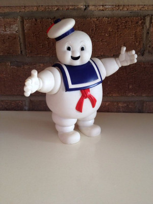 Vintage Mr Stay Puft Action Figure, Ghostbusters Marshmallow Man toy ...