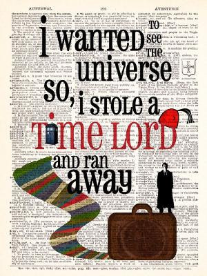 Dr Who Stolen Time Lord Geekery David Tennant by TheRekindledPage, $6 ...
