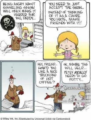 Snow Shovel cartoons, Snow Shovel cartoon, funny, Snow Shovel picture ...