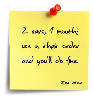 zen mac quote 23 words are silver silence is golden and blah blah blah