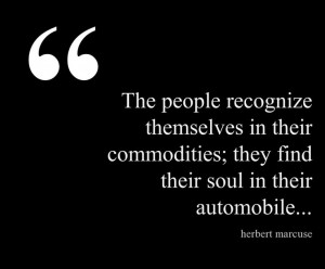 Herbert Marcuse car quote @Pinstamatic