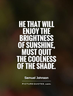 Enjoy the Sunshine Quotes