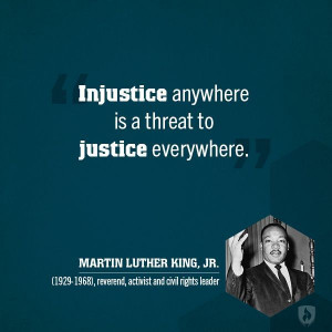 ... anywhere is a threat to Justice everywhere #lawyer #quotes #mlk