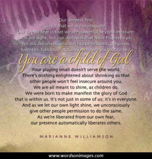 Motivational quotes quality control