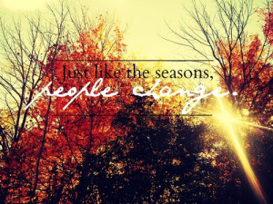 Fall Leaves Quotes