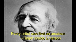 Ralph waldo emerson, best, quotes, sayings, artist, wise, brainy