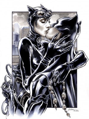 Batman & Catwoman Catwoman and Batman