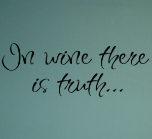 Wine Truth Wall Decal